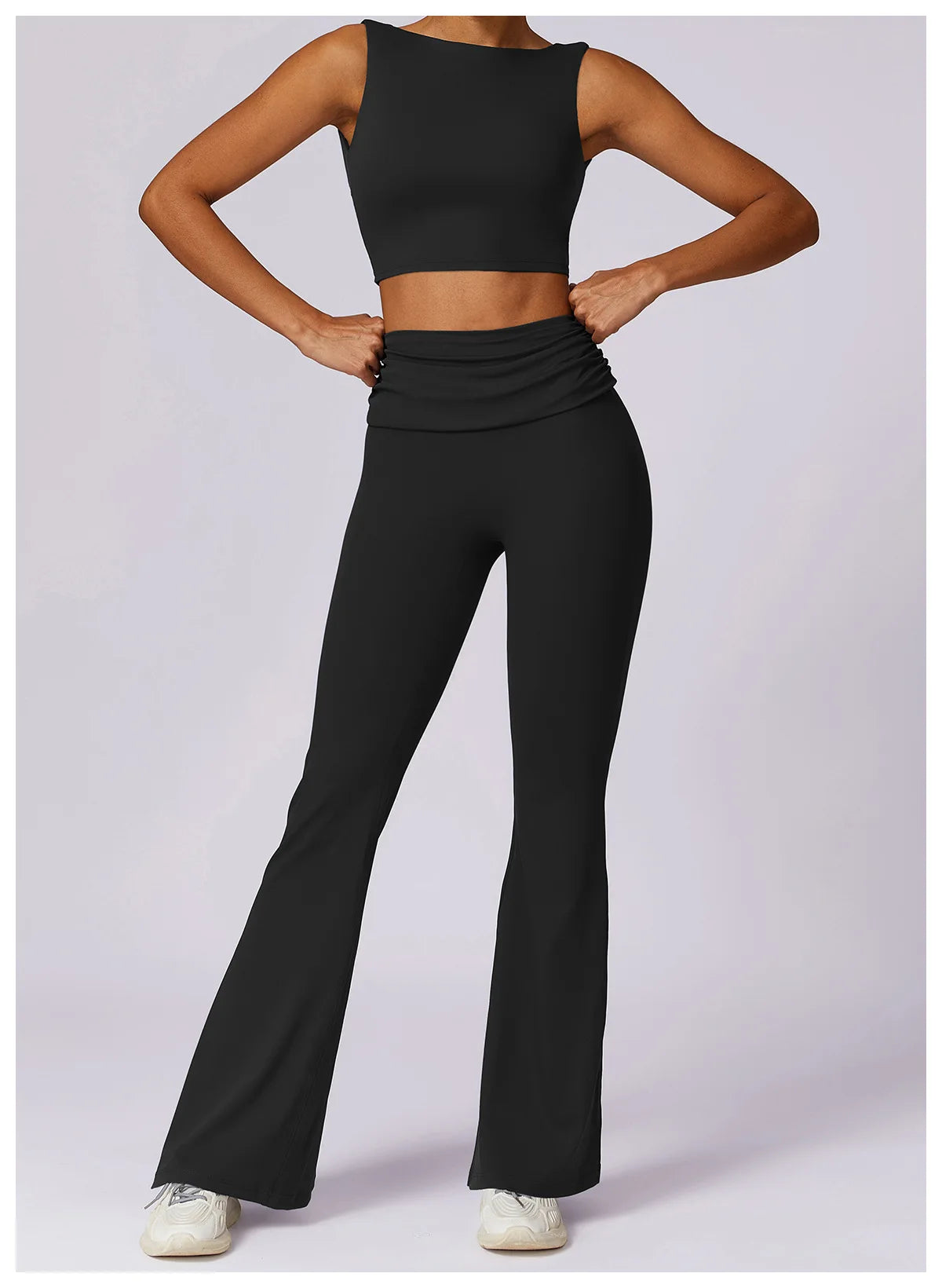 SWELTERING Women’s Fitness Performance Wear – Breathable Nylon/Spandex Sportswear for Running, Fitness, and More