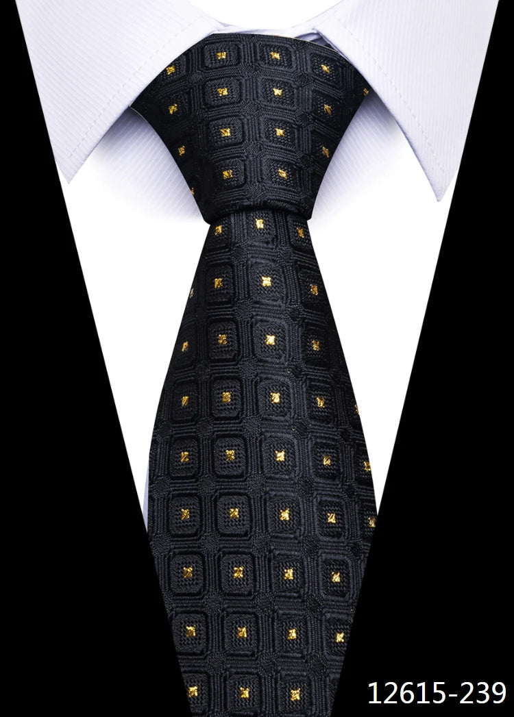 Dark Blue wedding Neck silk Tie 