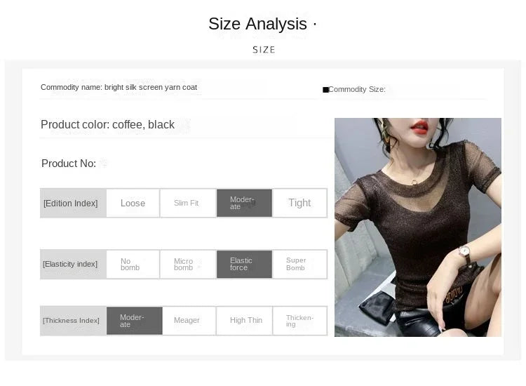 NoEnName_Null Women's Casual O-Neck Summer Tee – Solid Color, Slight Stretch, Short Sleeves