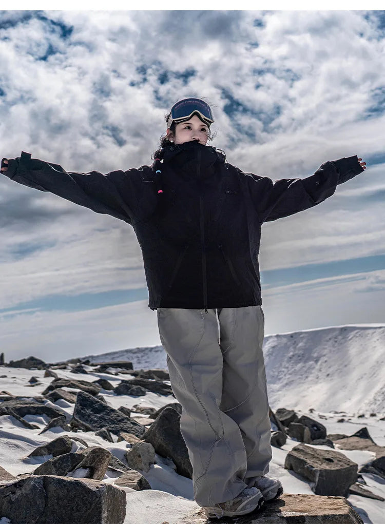 Gsou Snow Waterproof and Warm Adult Ski Jacket - High Breathability, -30°C Protection, Available in Multiple Sizes