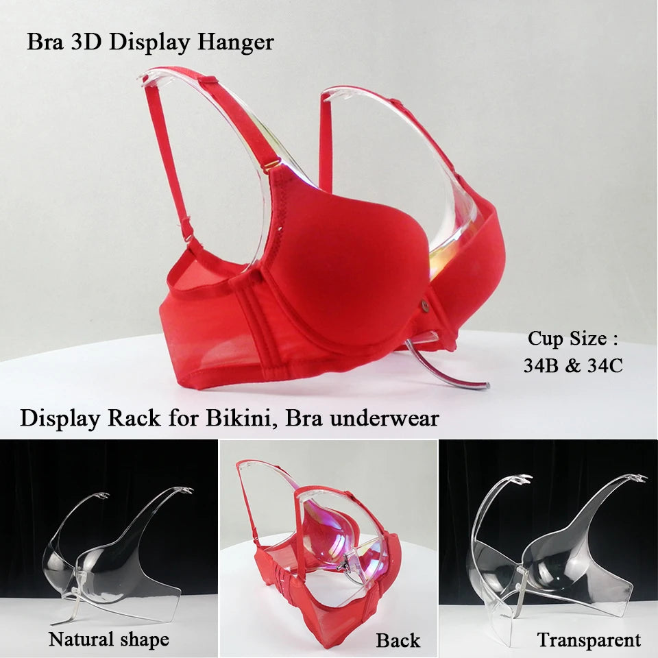 3D Display Rack for Bras, Bikinis & Swimsuits – Compact & Stylish