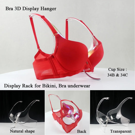 3D Display Rack for Bras, Bikinis & Swimsuits – Compact & Stylish