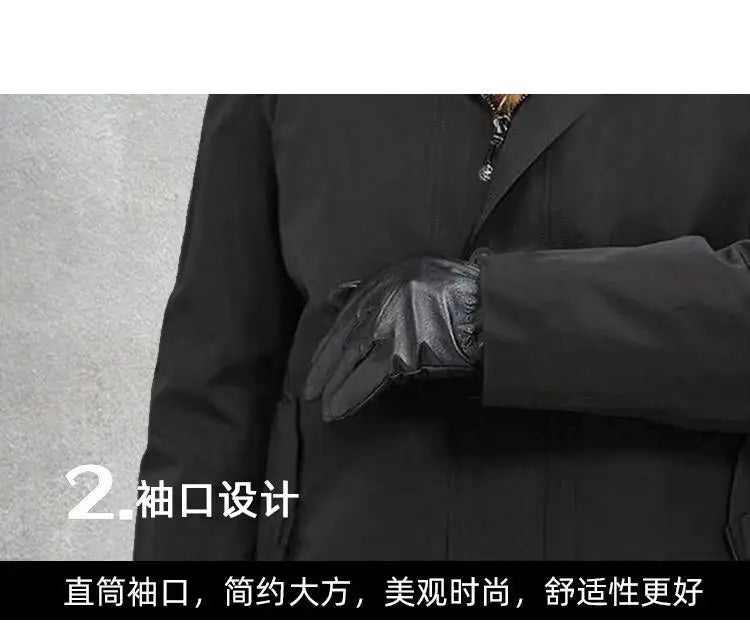 Men’s Casual Hooded Zipper Jacket -Premium Warmth & Versatile Comfort for Autumn/Winter