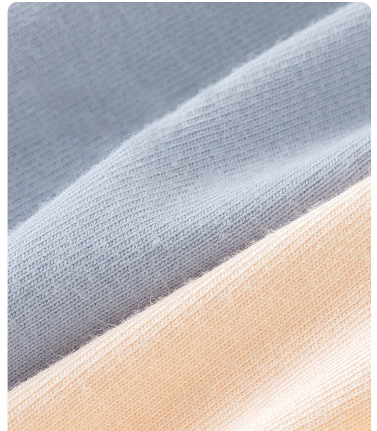 Chen Asta Women High-Rise Cotton Briefs Soft & Comfortable Solid Color Menstrual Panties