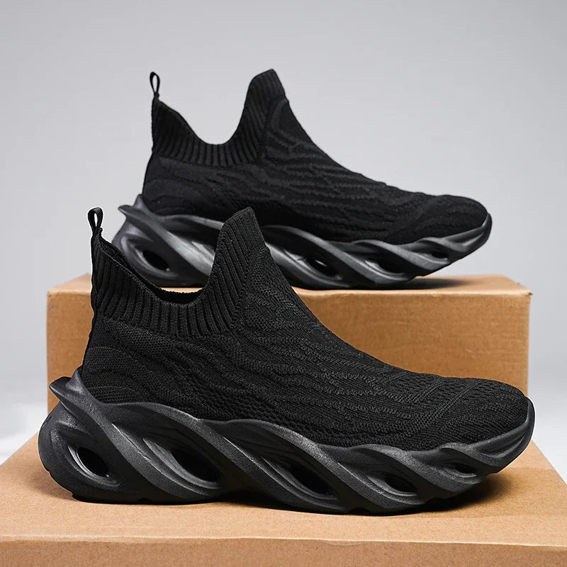 ChouNiZaDi Men's Mesh Casual Shoes – Breathable, Stylish Sneakers for Everyday Comfort