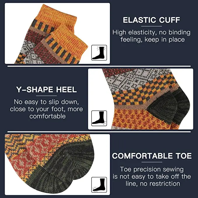 NoEnName_Null Knee-High Socks for Men Soft, Comfortable Polyester Unisex Hosiery