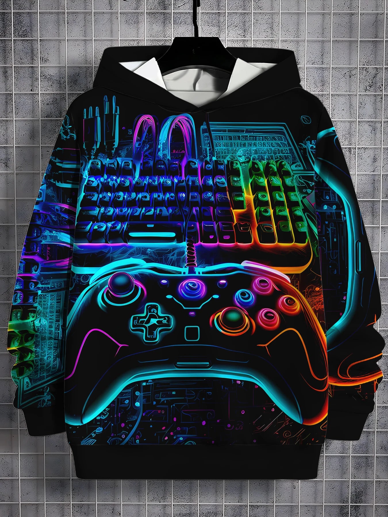 Gamepad Boys' Casual Summer T-Shirt – Printed Microfiber Tee (No Closure, Ages 7–13)