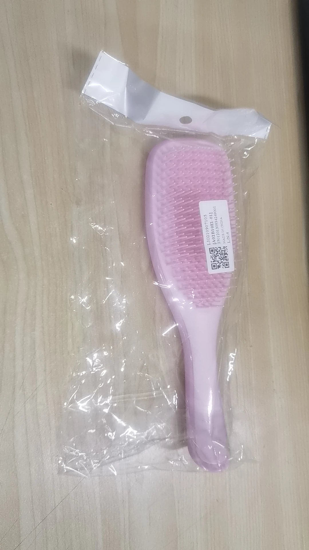 Loop Hair Brush – Detangling Plastic Brush for All Hair Types