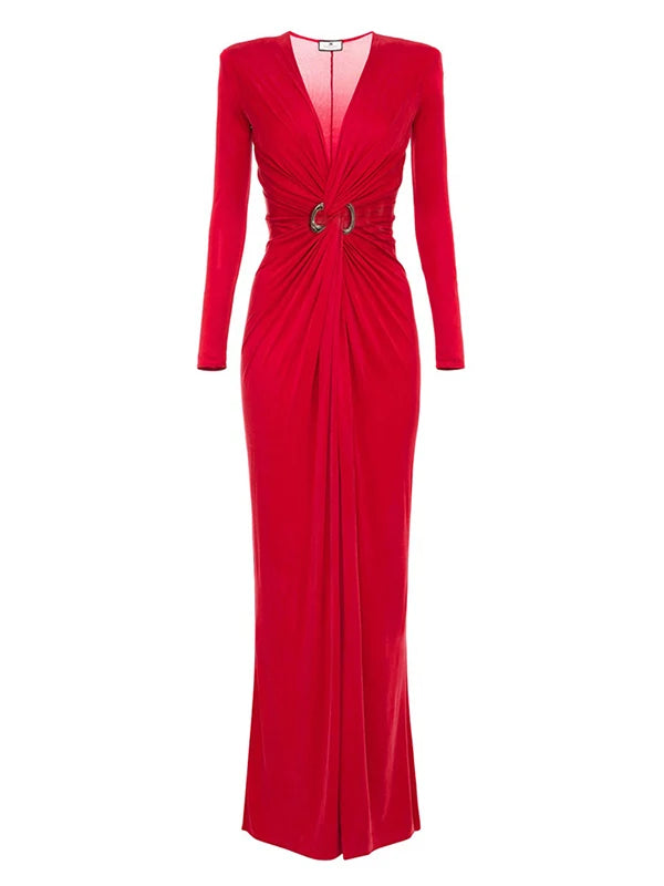 UOOZEE Women's A-Line Ankle-Length Dress
