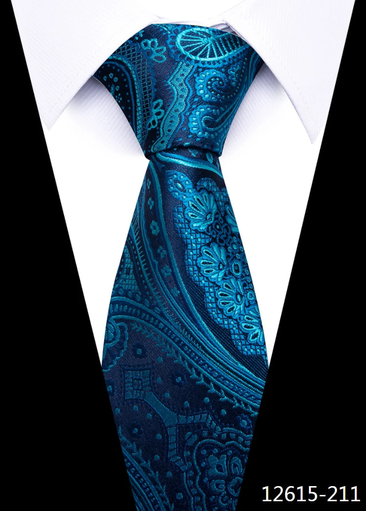 Dark Blue wedding Neck silk Tie 
