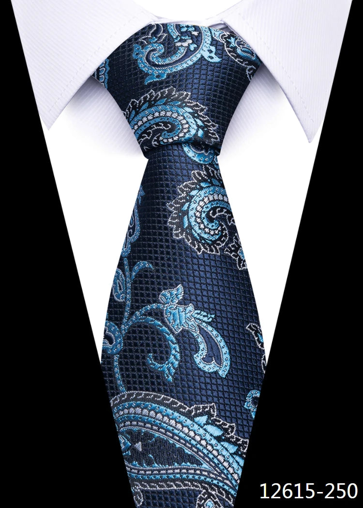 Dark Blue wedding Neck silk Tie 