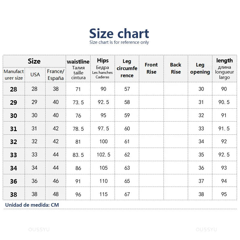 OUSSYU Men’s Smart Casual Straight-Leg Pants – Lightweight Summer Collection