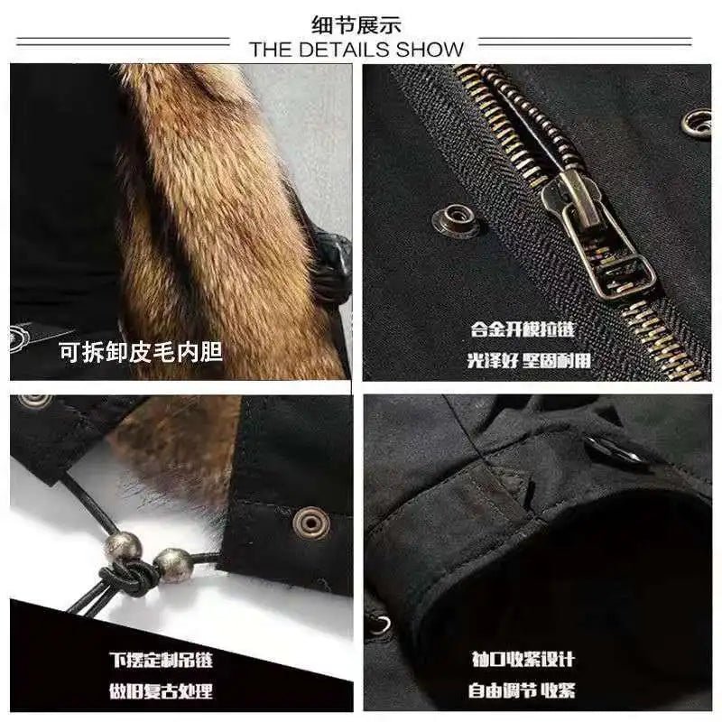 Men’s Casual Hooded Zipper Jacket -Premium Warmth & Versatile Comfort for Autumn/Winter