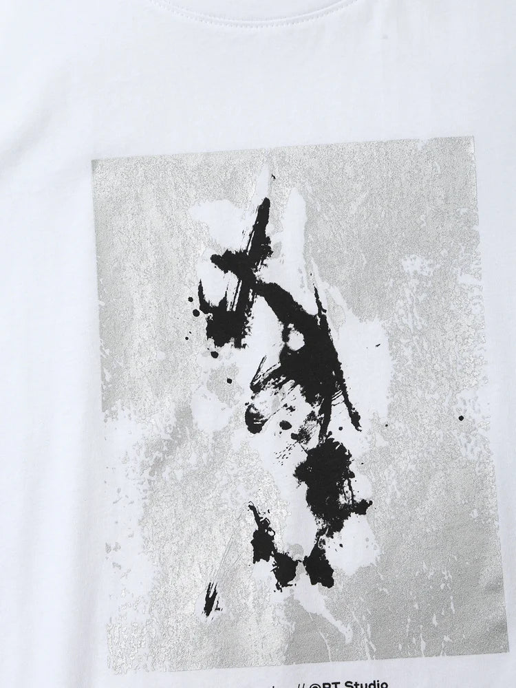 Women Printed T-shirts Summer 2024 Women Cotton O-neck Short Sleeve Tops Female New in Tops
