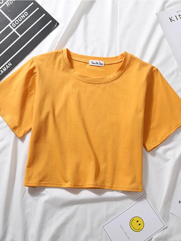 Women's Casual O-Neck Loose Fit Short Sleeve Tee – Summer 2025 | Dozw