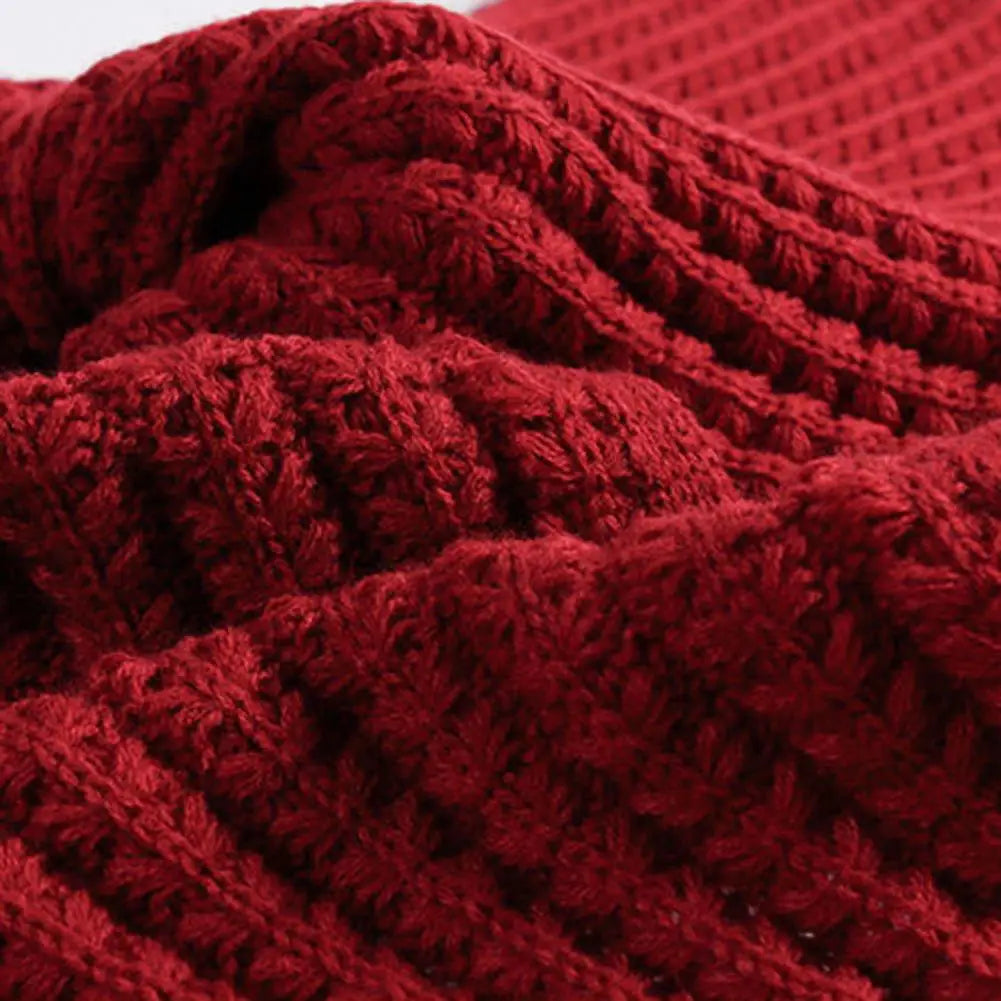 SANWOOD Women’s Fashionable Winter Scarf – Solid Color, Over 175cm Long for Outdoor Warmth