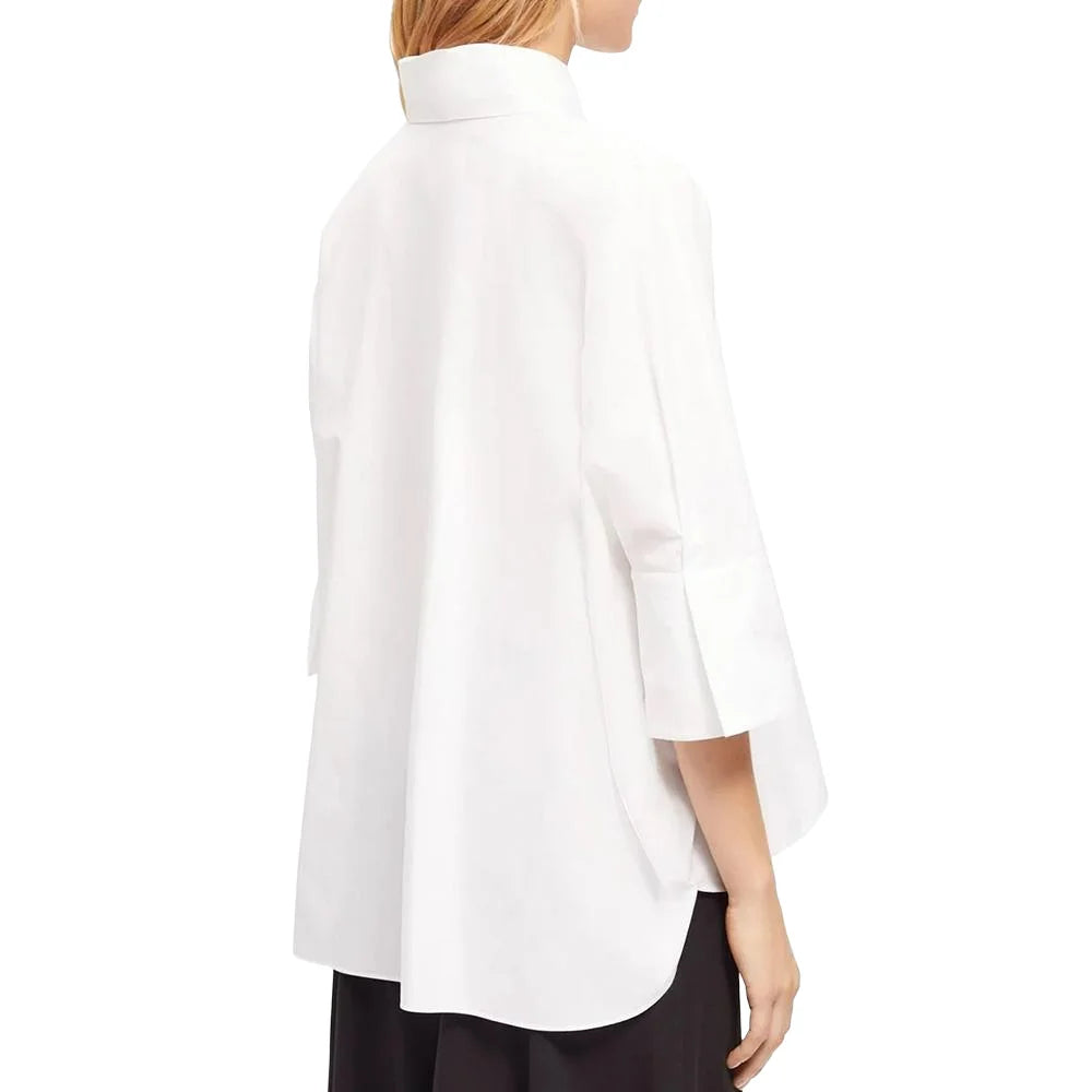 Women's Floral Cotton Polo Shirt with Long Sleeves – Summer 2025 | CHCH Casual Collection