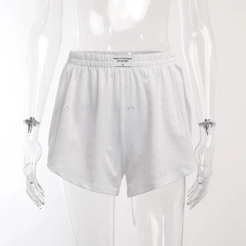 CYSAYS Women’s Casual Pullover Top with Hollow Out Details & Flare Sleeves – Summer 2024 Collection