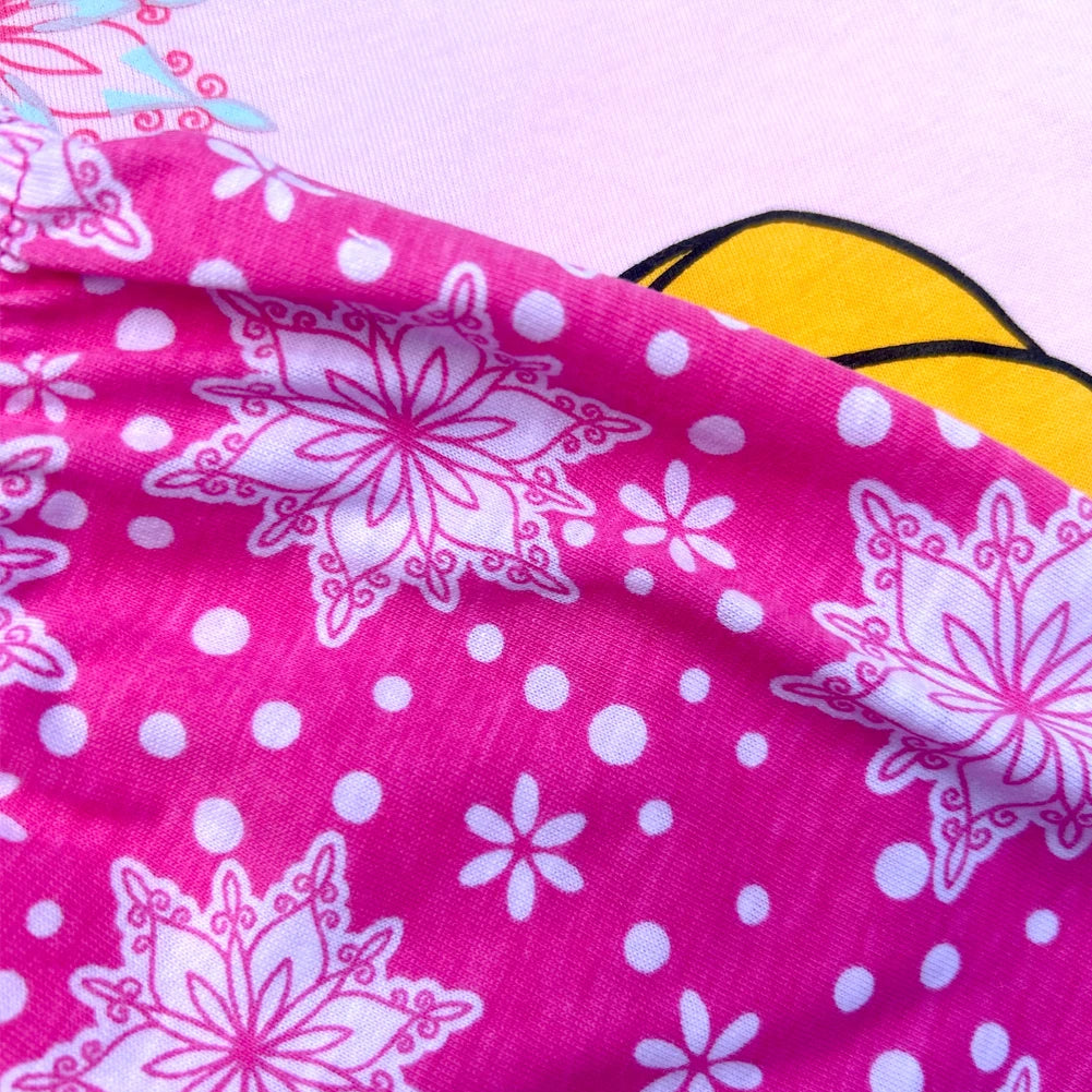 Disney Unisex Cartoon Pajamas for Kids (Ages 4-6Y) – Soft Cotton, Fun & Comfortable for All Seasons