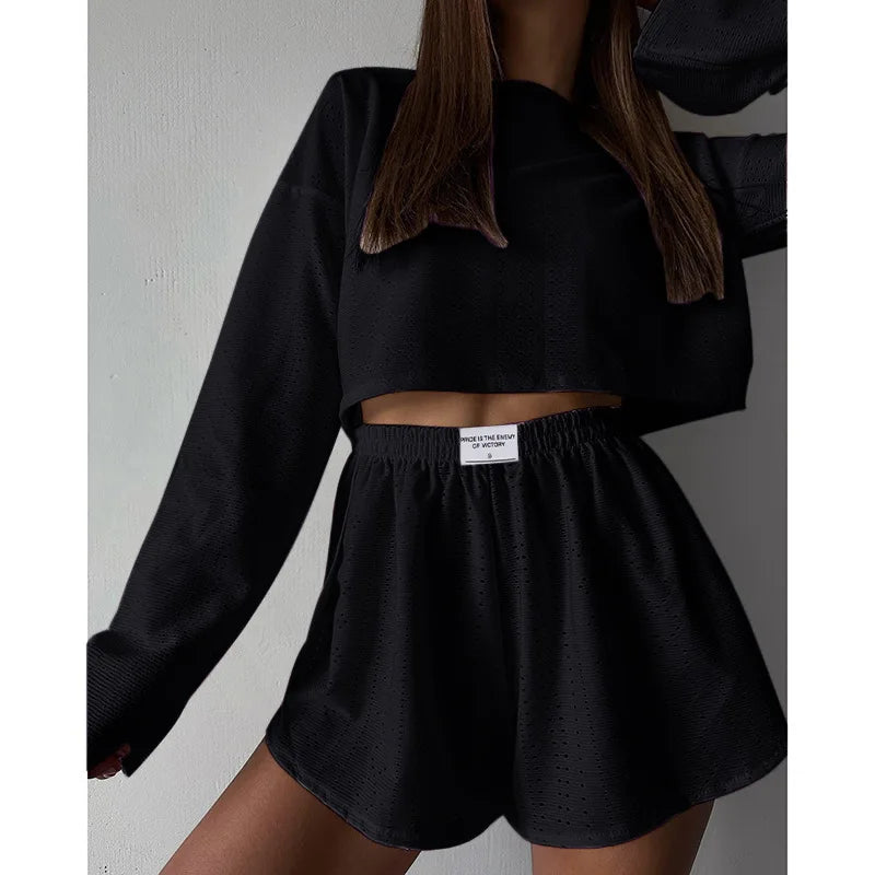 CYSAYS Women’s Casual Pullover Top with Hollow Out Details & Flare Sleeves – Summer 2024 Collection