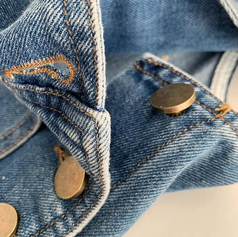 MEXZT Women's Ankle-Length Streetwear Jumpsuit - Loose Fit Wide Leg Pants