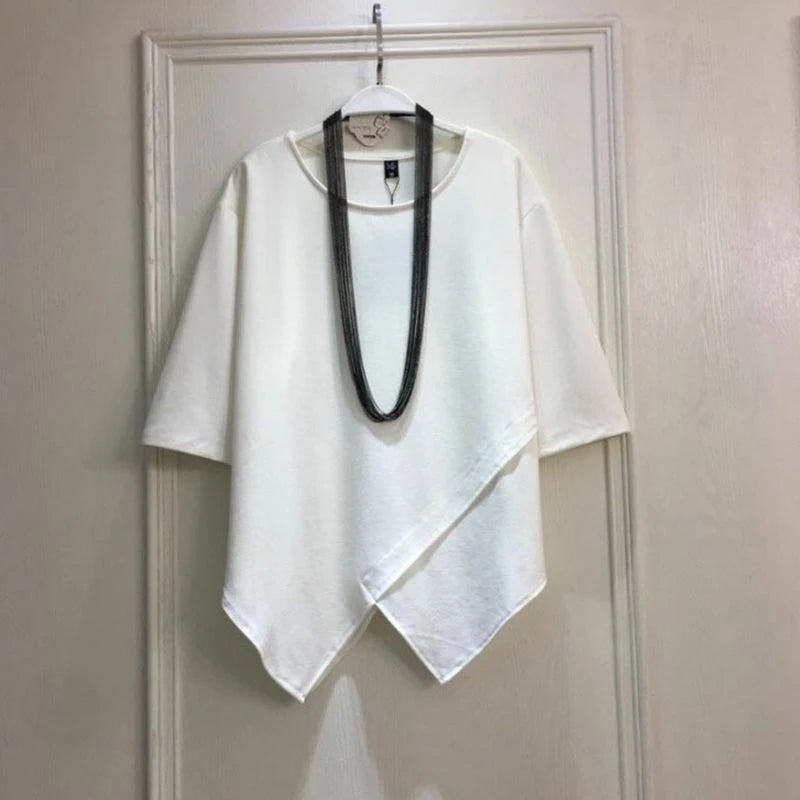 Solid Color Casual Polyester T-Shirt for Men – Comfortable & Stylish