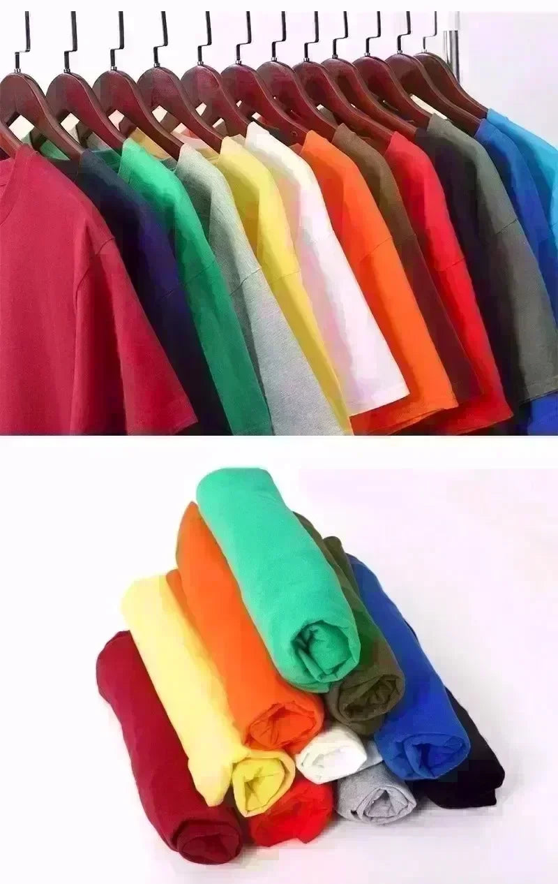 Men’s Casual Cotton Knit T-Shirt – Breathable, Moisture-Wicking, Sun Protection | Spring & Summer Style