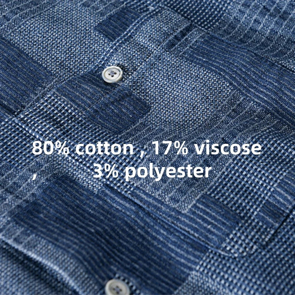 Summer cargo shirts men fashion short sleeve shirt workwear Tops loose Casual jeans for Young men