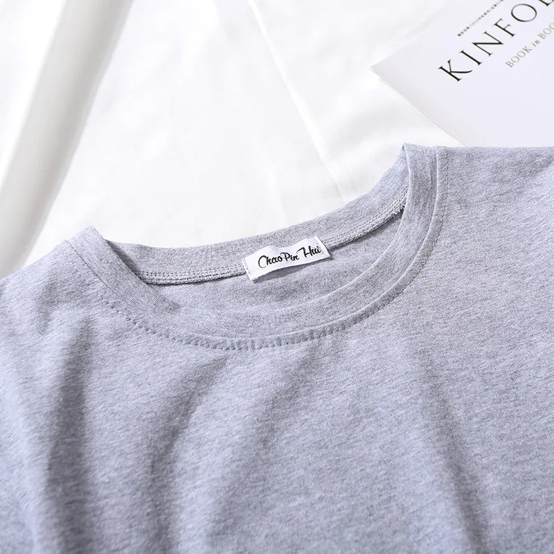 Women's Casual O-Neck Loose Fit Short Sleeve Tee – Summer 2025 | Dozw