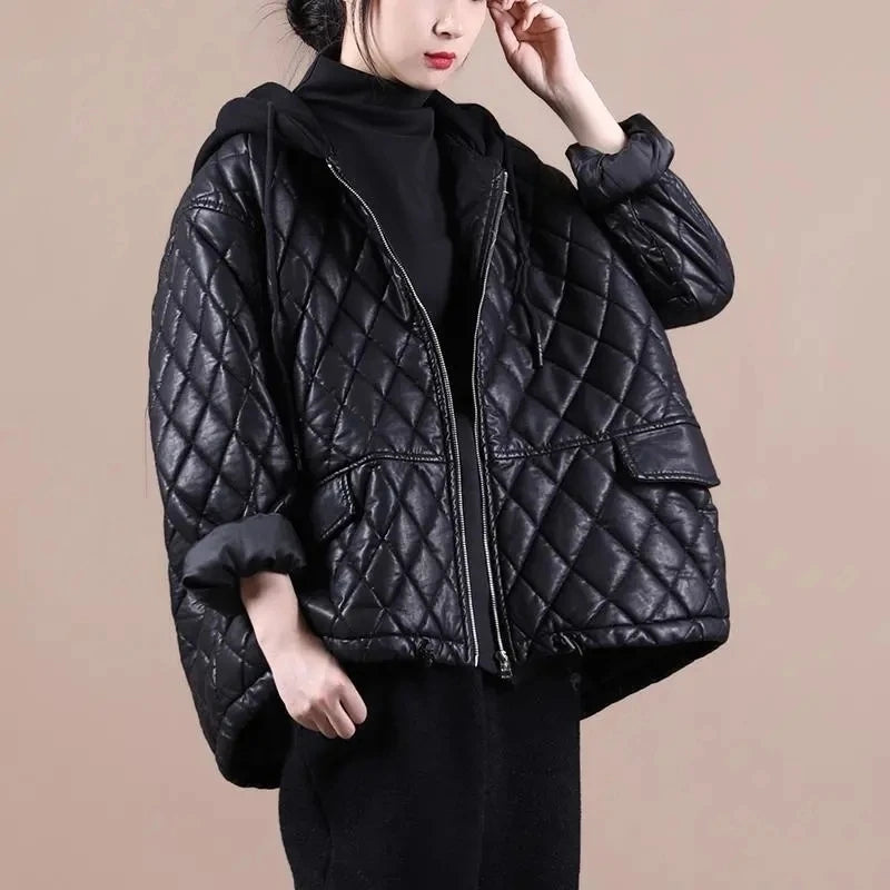 :Premium Women’s Hooded Cotton-Polyester Jacket – Stylish, Warm & Affordabl
