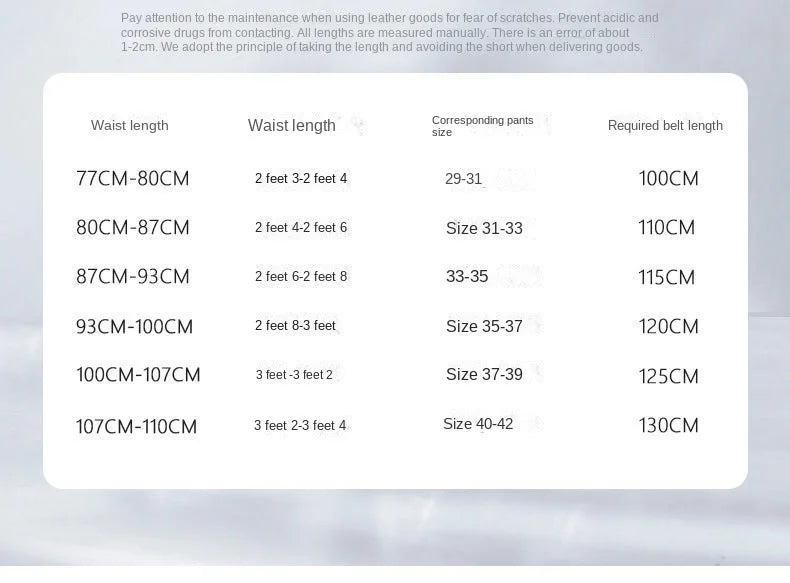 PU Leather Belt for Men – Classic and Durable Design