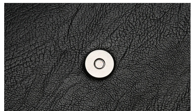 NoEnName_Null PU Shoulder Bag for Women – Soft Square Design with Interior Compartments