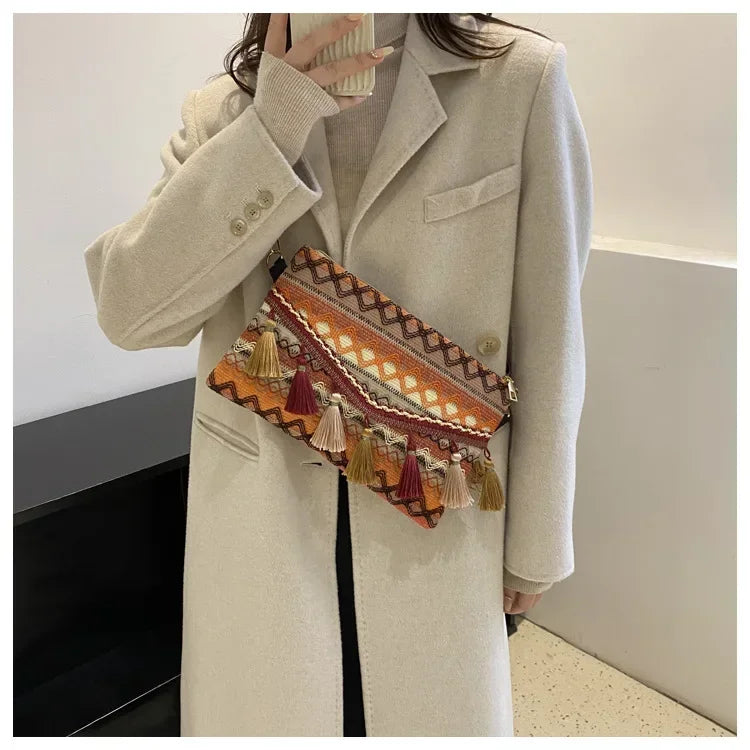 Dawndesslo Soft Pillow Shape Shoulder & Crossbody Bag for Women – Versatile Knitting Design