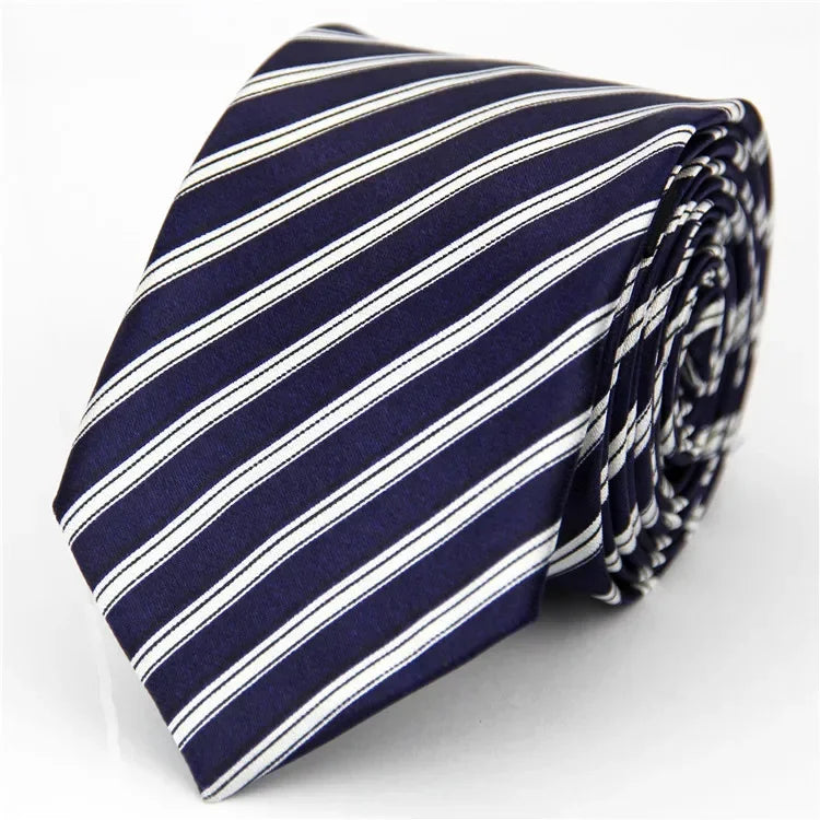 NoEnName_Null Silk Neck Tie - Plaid, Floral, Striped & More