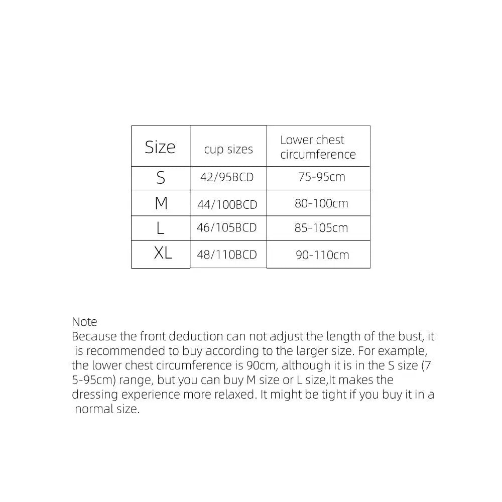 HEALMEYOU Women's Wireless Push-Up Bra – Front Closure, Full Cup, Geometric Pattern