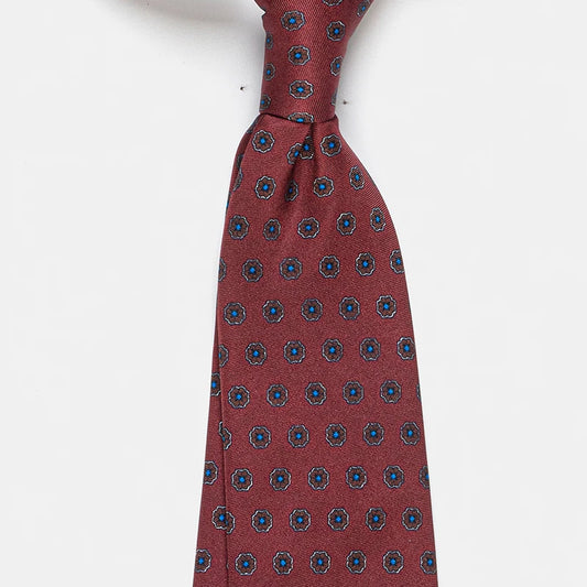 ZOMETG Floral Silk Neck Tie for Men