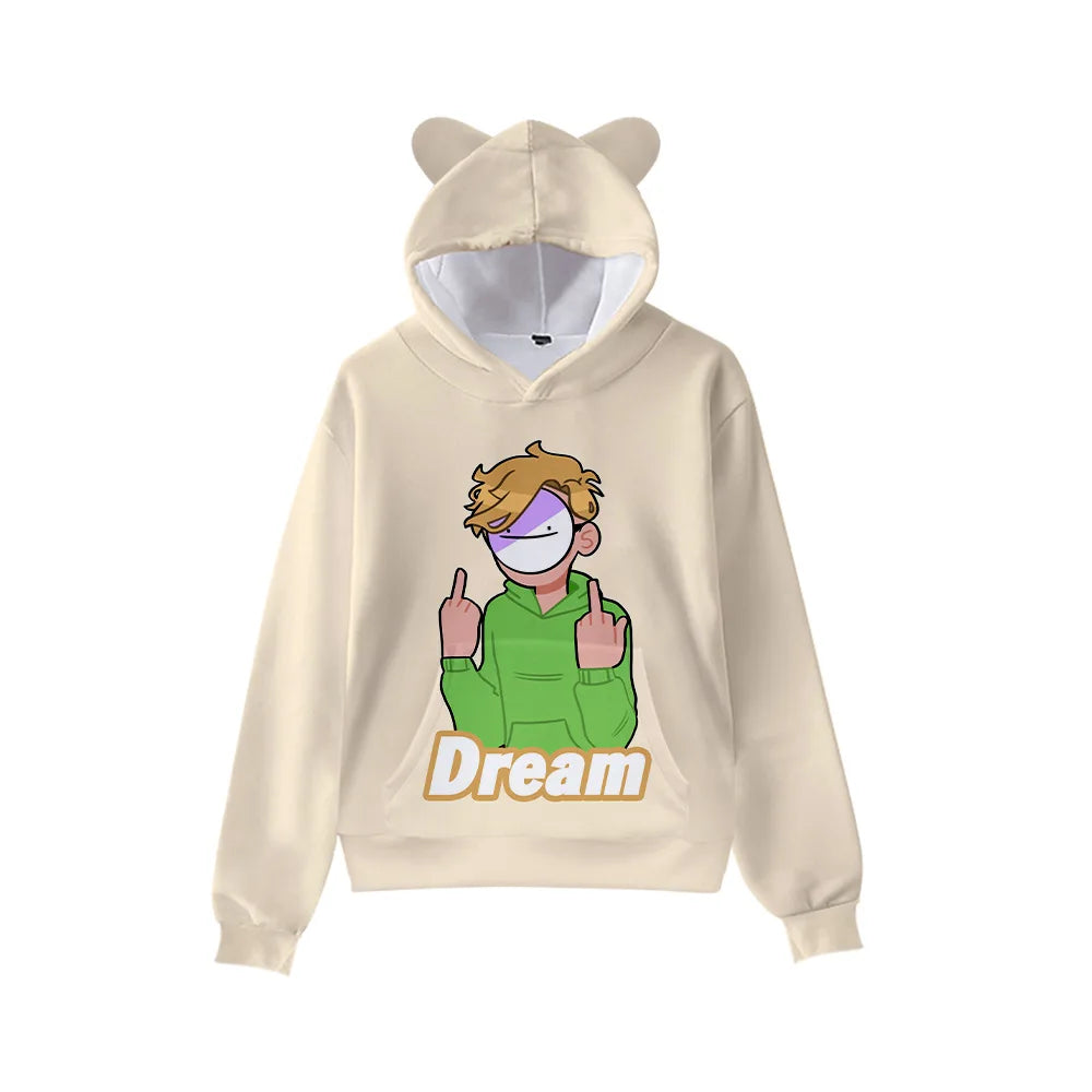 Men’s Casual Cartoon Hooded Hoodie – Spring and Autumn by NoEnName_Null