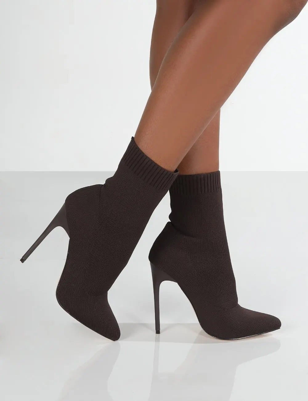 Women Short High Heels Autumn Winter Boots.