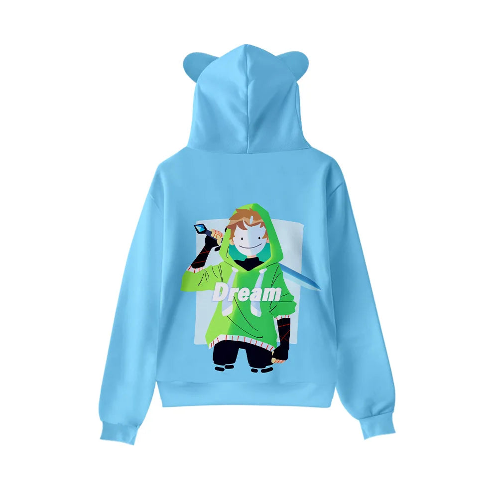 Men’s Casual Cartoon Hooded Hoodie – Spring and Autumn by NoEnName_Null