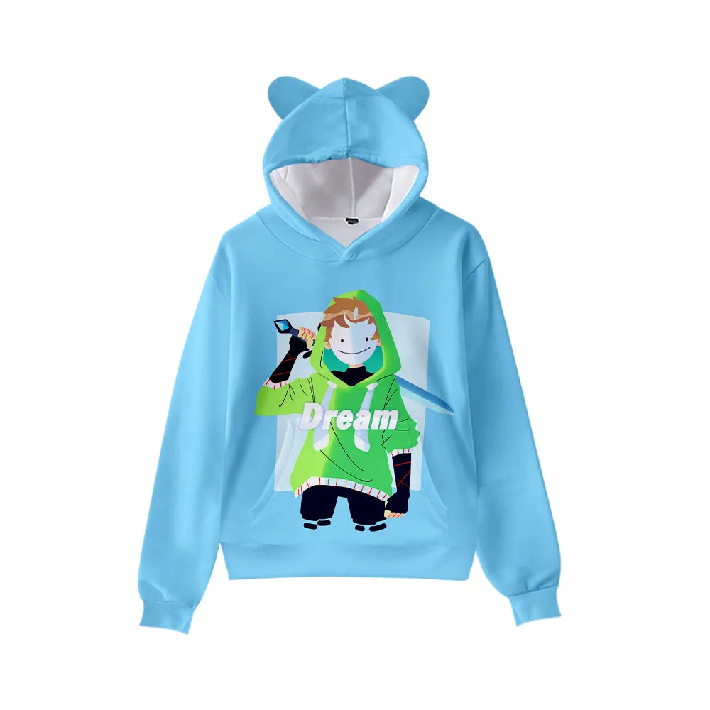 Men’s Casual Cartoon Hooded Hoodie – Spring and Autumn by NoEnName_Null