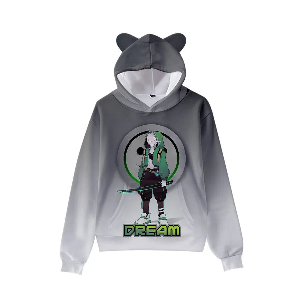 Men’s Casual Cartoon Hooded Hoodie – Spring and Autumn by NoEnName_Null