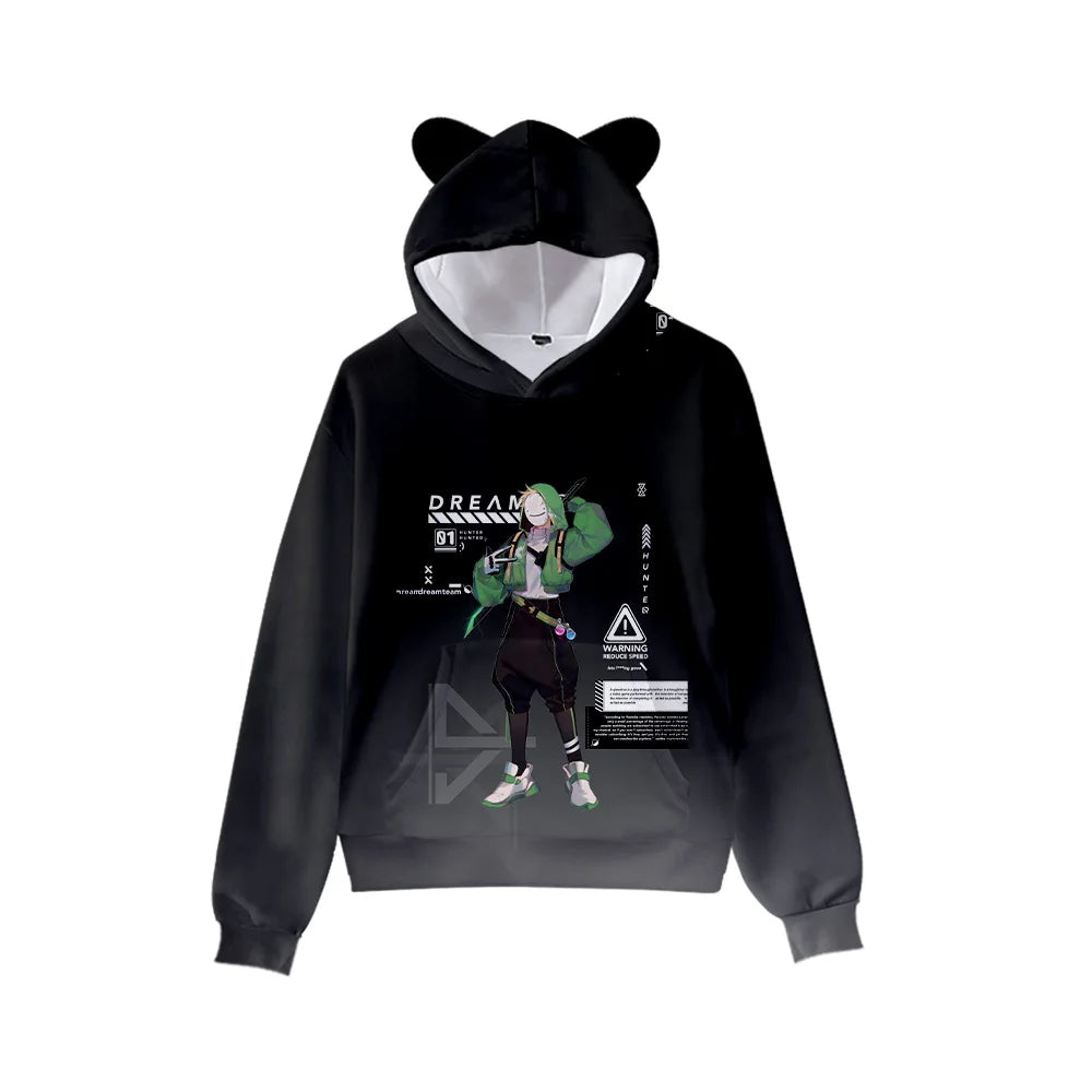 Men’s Casual Cartoon Hooded Hoodie – Spring and Autumn by NoEnName_Null
