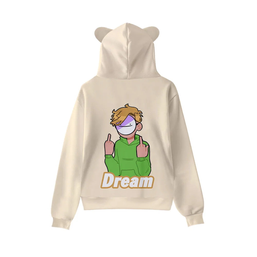 Men’s Casual Cartoon Hooded Hoodie – Spring and Autumn by NoEnName_Null