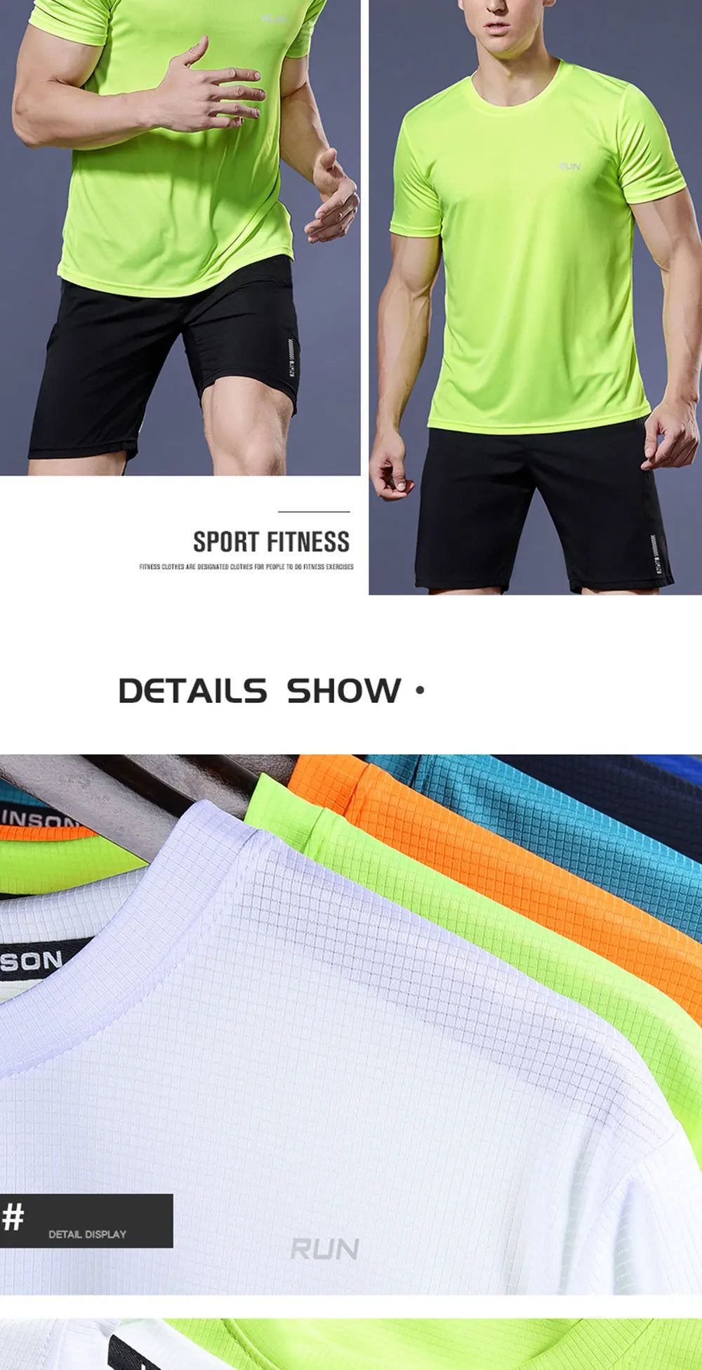 Men’s Quick-Dry Reflective Gym T-Shirt – Anti-Sweat Sportswear for Running, Basketball, Fitness