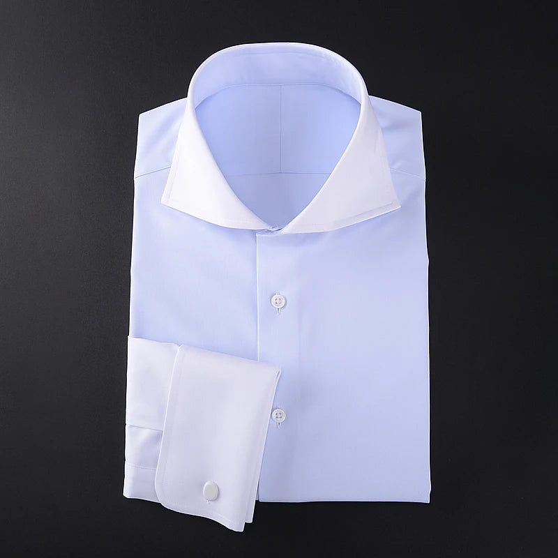 Men's Striped Formal Cotton Shirt