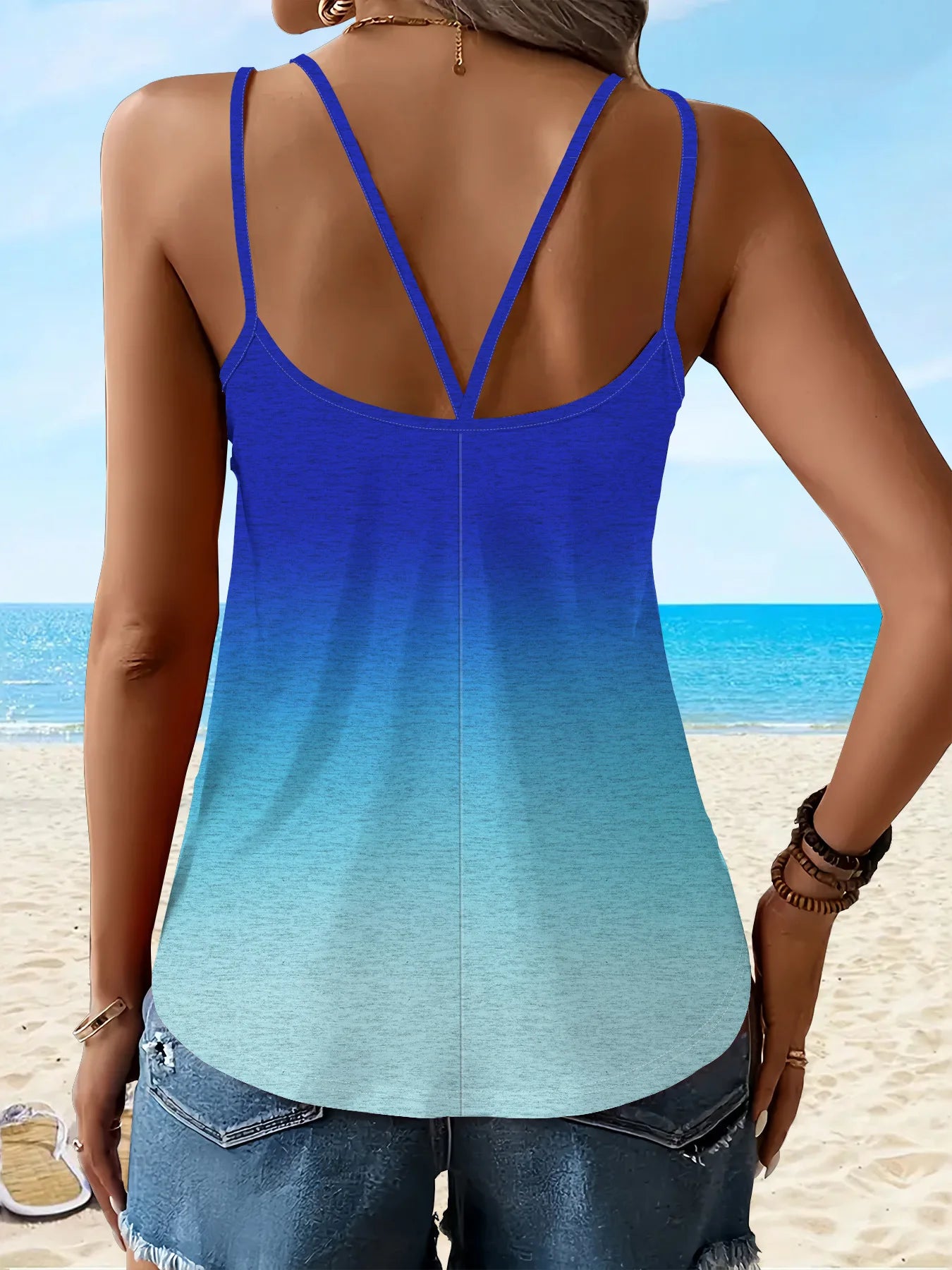 Boho Style Summer Knit Dress – Printed, High Stretch, Lightweight &amp; Comfortable
