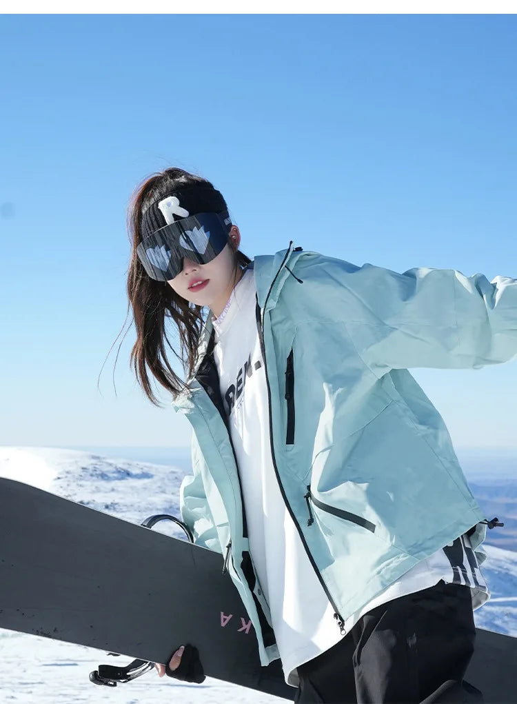 Gsou Snow Waterproof and Warm Adult Ski Jacket - High Breathability, -30°C Protection, Available in Multiple Sizes