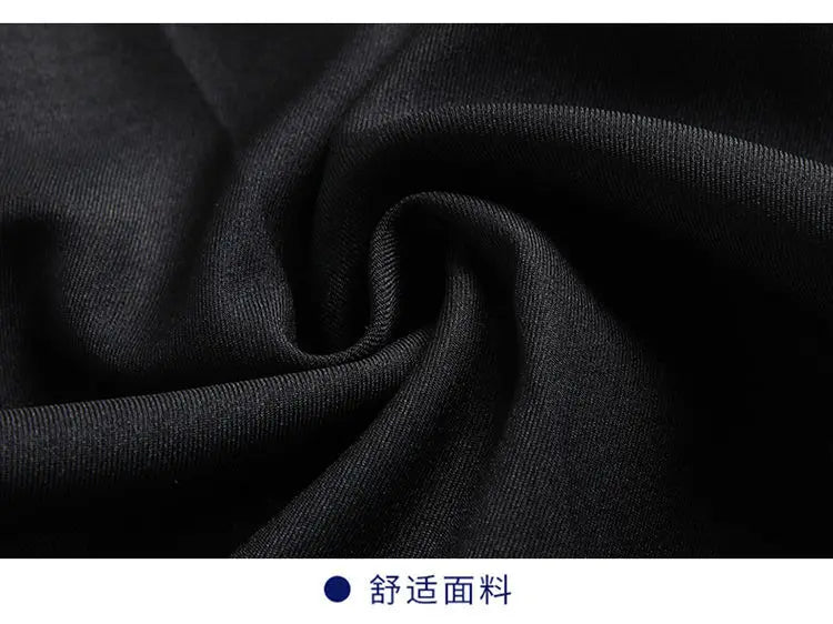 Spring Autumn New Business Office Streetwear Fashion Men's Solid Pocket Loose Casual Straight Full Trousers 29-40