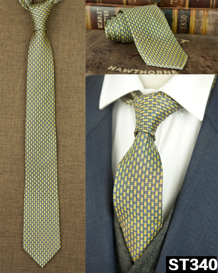 NoEnName_Null Silk Animal Pattern Neck Tie