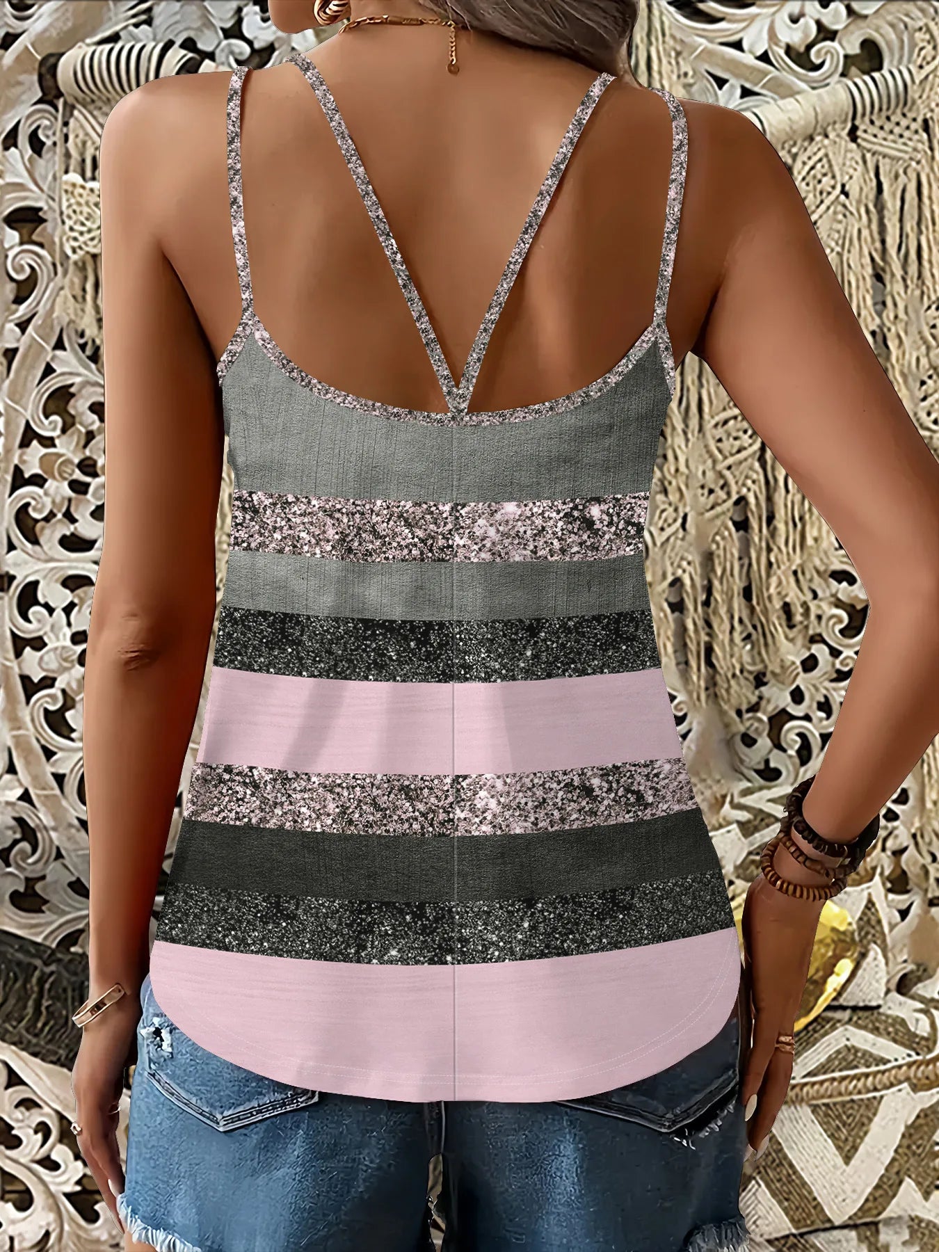 Boho Style Summer Knit Dress – Printed, High Stretch, Lightweight &amp; Comfortable